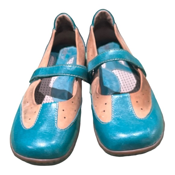 Born Mary Jane Wing Top Leather Flats Size. 11. - Picture 3 of 4
